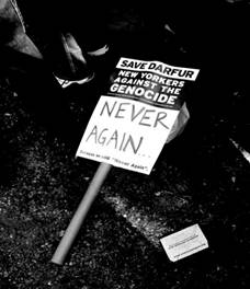 Image:Save Darfur sign from New York .jpg