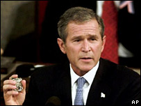 President Bush in Congress 20 September 2001